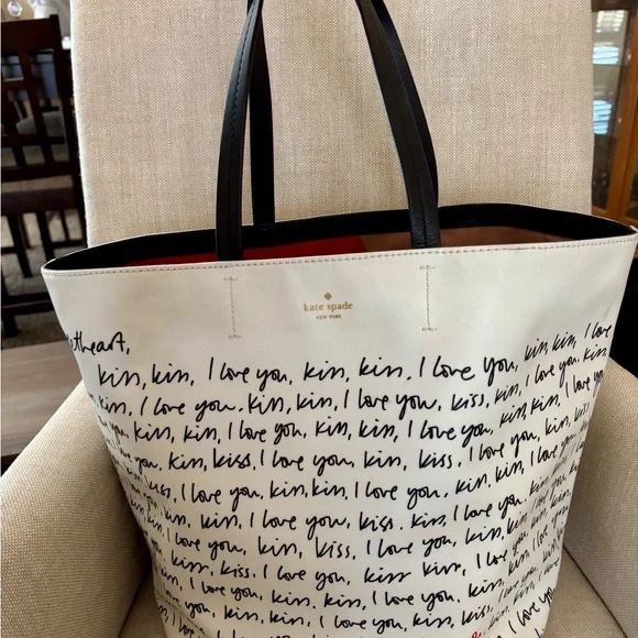 Fun & Flirty KATE SPADE NEW YORK “Heart It Penelope Tote” - Picture 2 of 11